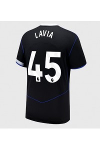 Chelsea Romeo Lavia #45 Fotballdrakt Tredje Klær 2025-26 Korte ermer